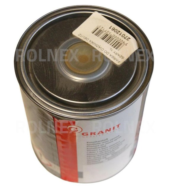 FARBA DO CIĄGNIKA DEUTZ SZARY 1Ldo roku budowy 1974