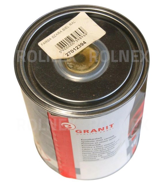 FARBA SZARA BIEL RAL