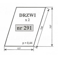 SZYBA 291 DRZWI C360 LUBSKO 1985