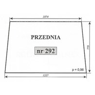 SZYBA 292 PRZÓD T25 A2 C330 CIECHANÓW