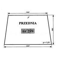 SZYBA 299 PRZÓD C330 SOKÓŁKA