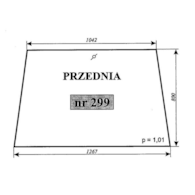 SZYBA 299 PRZÓD C330 SOKÓŁKA