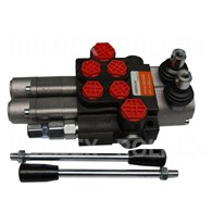 ROZDZIELACZ 2-SEKCYJNY 40L SPRĘŻYNA + PŁYWANIE/SPRĘŻYNA + PŁYWANIE