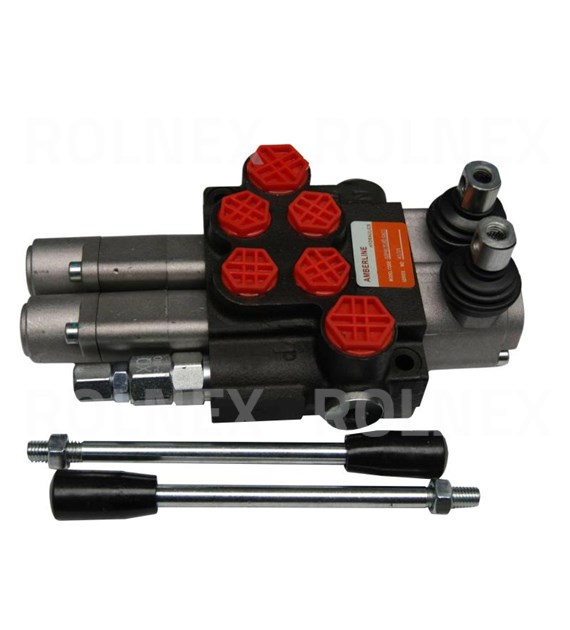 ROZDZIELACZ 2-SEKCYJNY 40L SPRĘŻYNA + PŁYWANIE/SPRĘŻYNA + PŁYWANIE