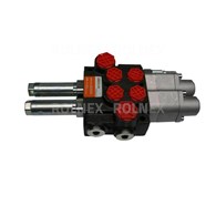 ROZDZIELACZ 2-SEKCYJNY STER. LINKĄ 40 L SPRĘŻYNA + PŁYWANIE/SPRĘŻYNA + PŁYWANIE