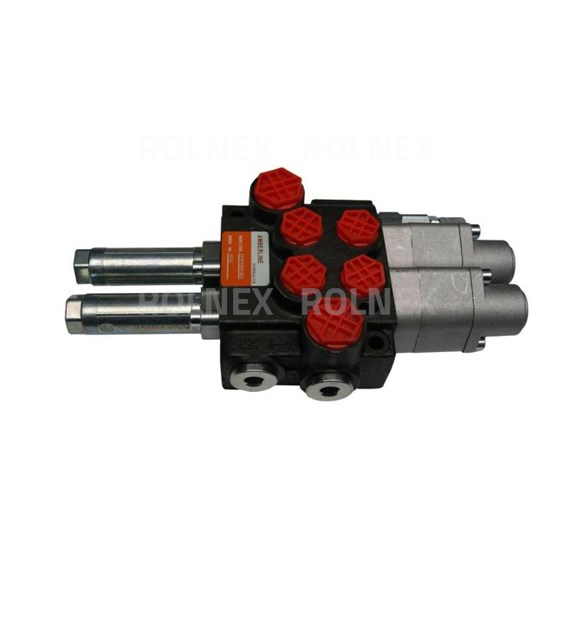 ROZDZIELACZ 2-SEKCYJNY STER. LINKĄ 40 L SPRĘŻYNA + PŁYWANIE/SPRĘŻYNA + PŁYWANIE