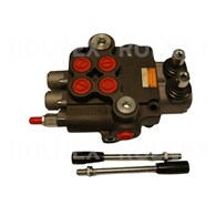 ROZDZIELACZ 2-SEKCYJNY 80L/MIN SPRĘŻYNA/SPRĘŻYNA