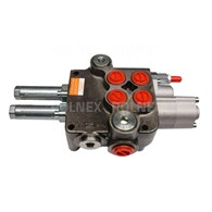 ROZDZIELACZ 2-SEKCYJNY STER. LINKĄ 80L/M 1XSPRĘŻYNA/1XSPRĘŻYNA + 1XPŁYWANIE