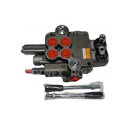 ROZDZIELACZ 2-SEKCYJNY 80L/M ZATRZASK/1XSPRĘŻYNA + 1XPŁYWANIE