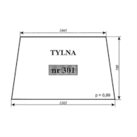 SZYBA 301 TYŁ C330 SOKÓŁKA