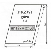 SZYBA 30=127 DRZWI GÓRA C360 SOKÓŁKA