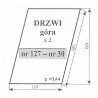 SZYBA 30=127 DRZWI GÓRA C360 SOKÓŁKA