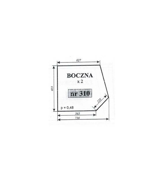 SZYBA 310 BOCZNA C360M