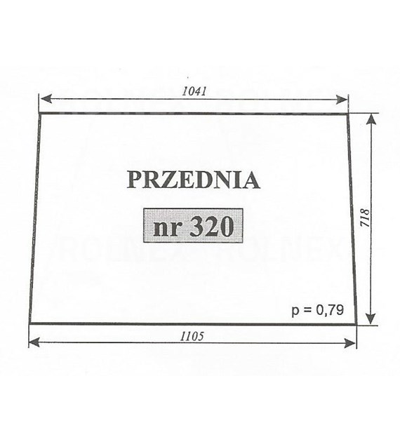 SZYBA 320 PRZEDNIA C360 LUBSKO