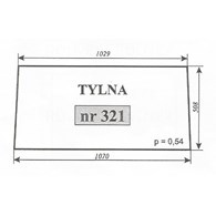 SZYBA 321 TYLNA C360 LUBSKO