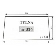 SZYBA 326 TYŁ MF 235 255 POM ZAMOŚĆ
