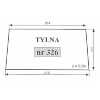 SZYBA 326 TYŁ MF 235 255 POM ZAMOŚĆ