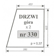 SZYBA 330 DRZWI GÓRA MF235 POM ZAMOŚĆ