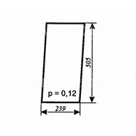 SZYBA 336 PRZEDNIA DOLNA C330
