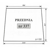 SZYBA 337 PRZEDNIA T25 ZAMOŚĆ