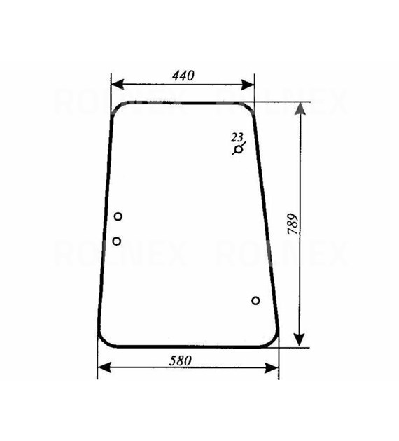 SZYBA 345 BOCZNA URSUS 1634