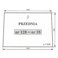 SZYBA 35=128 PRZEDNIA C360 SOKÓŁKA