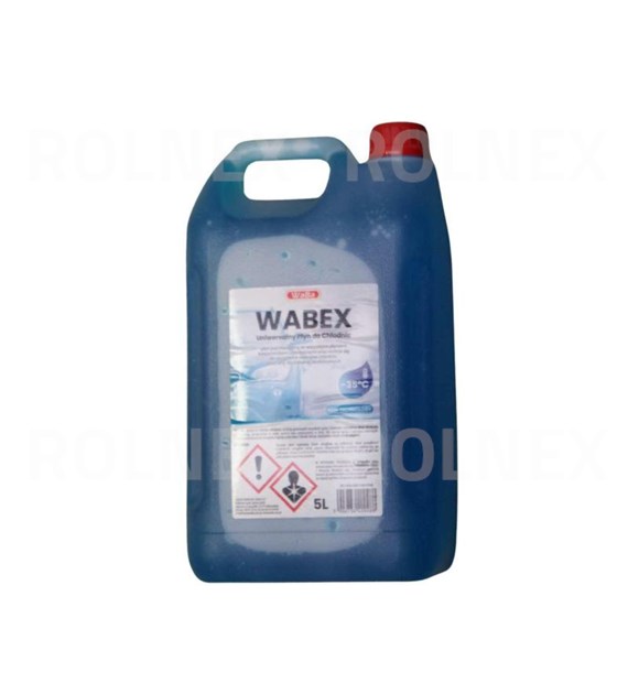 PŁYN DO CHŁODNIC -35 C 5L WABEX NIEBIESKI