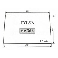 SZYBA 368 TYŁ C330 MF CIECHOCIN
