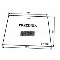 SZYBA 382=375 PRZEDNIA C360 C330 SMOLNIKI