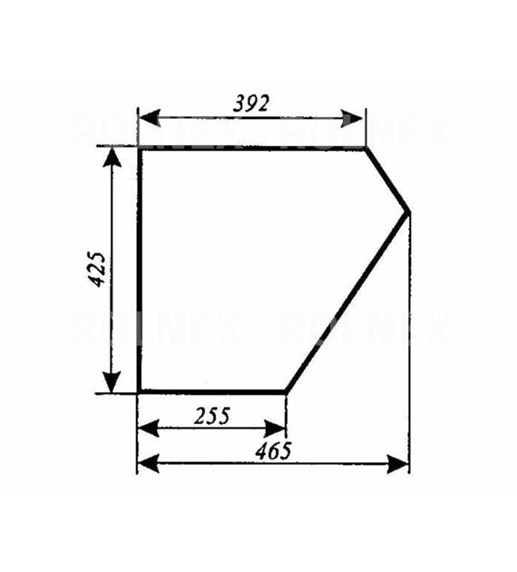 SZYBA 385 DRZWI DÓŁ C360 SMOLNIKI