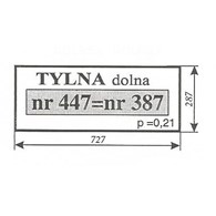 SZYBA 387=413=447 TYŁ DÓŁ URSUS KOJA NIMET DE 25T