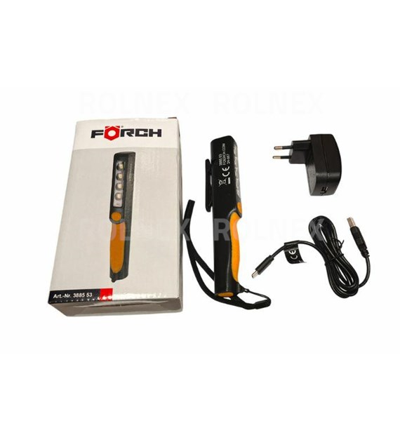 LAMPA INSPEKCYJNA AKUM. LED 4+1 FORCH