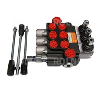 ROZDZIELACZ 3-SEKCYJNY HYDRAULICZNY 2xSPRĘZYNA+1xZATRZASK