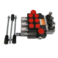 ROZDZIELACZ 3-SEKCYJNY HYDRAULICZNY 2xSPRĘZYNA+1xZATRZASK