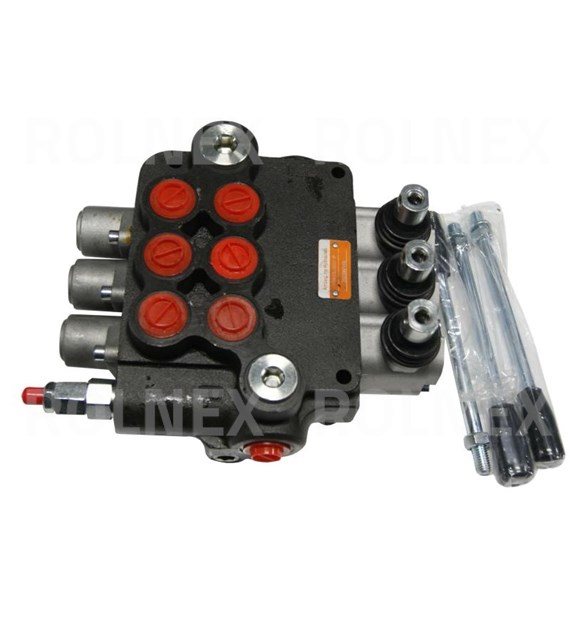 ROZDZIELACZ 3-SEKCYJNY 80L/MIN 3XSPRĘŻYNA