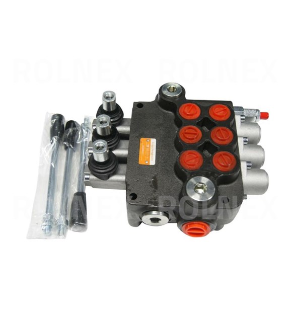 ROZDZIELACZ 3-SEKCYJNY 80L/MIN 2xsprężyna+1xzatrzask