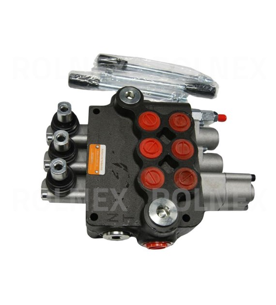 ROZDZIELACZ 3-SEKCYJNY 80L/MIN2xSPRĘŻYNA/1xPŁYWANIE