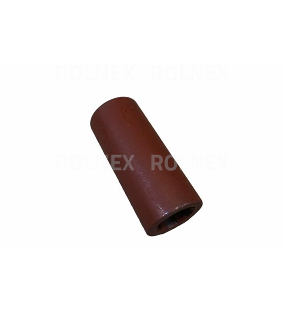 TULEJKA WIELOROWKOWA PRZEDŁUŻKA 6/6 CZERWONY KOLOR BEZ OTWORÓW