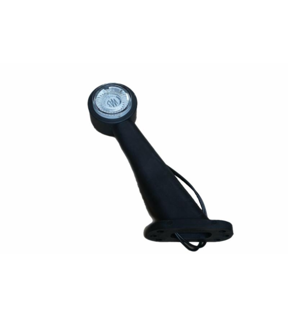 LAMPA OBRYSOWA BOCZNA SKOŚNA LED WAŚ LEWA/12-24V