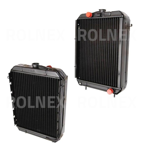 CHŁODNICA C330 4 RZĘDY MIEDZIANA