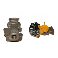 ZŁĄCZE PRZEW.POWIET DWUOBWODOWE POLMO ŻÓŁTE TWARDE 16X1,5