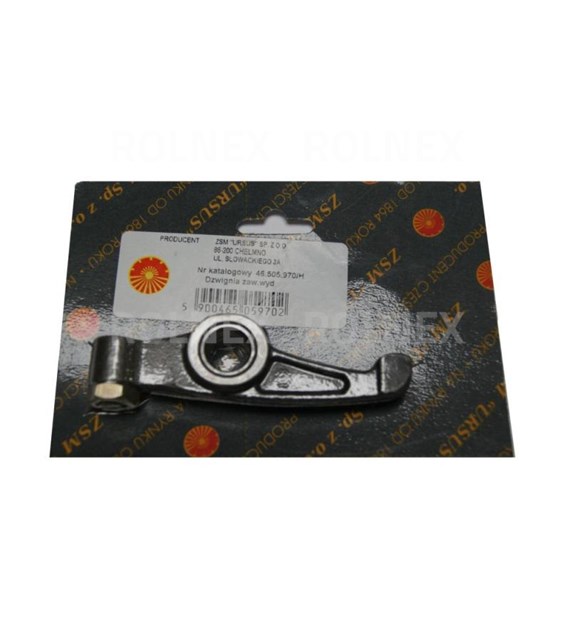 DŹWIGNIA ZAWORU WYDECHOWEGO C360 KPL. CHEŁMNO ZE ŚRUBĄ I NBAKRĘTKĄ