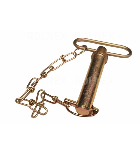 SWORZEŃ ŁĄCZNIKA CENTRALNEGO Z RĄCZKĄ C360 CC30 C385 KAT.2 25x102 DŁ. CAŁKOWITA 140mm