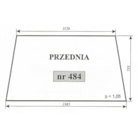 SZYBA 484 PRZÓD URSUS 3512 KUNÓW