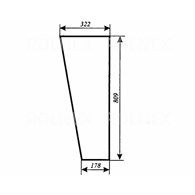 SZYBA 487 PRZÓD DÓŁ URSUS 3512 KUNÓW