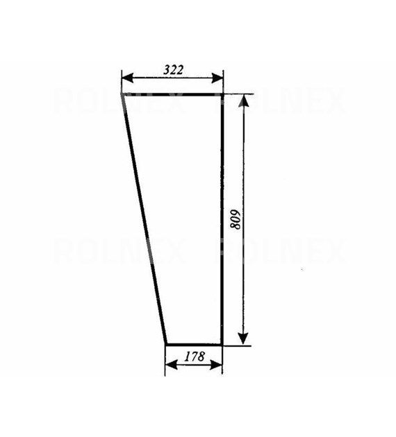 SZYBA 487 PRZÓD DÓŁ URSUS 3512 KUNÓW