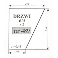SZYBA 489 DRZWI DÓŁ URSUS 3512 KUNÓW