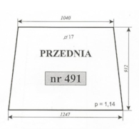 SZYBA 491 PRZÓD T25 SOKÓŁKA