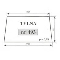 SZYBA 493 TYŁ T25 SOKÓŁKA