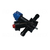 KRÓCIEC PRZELOTOWY Z ZAWOREM SZCZELINOWY NA ŚRUBKĘ Z BOCZNYM ZAWOREM